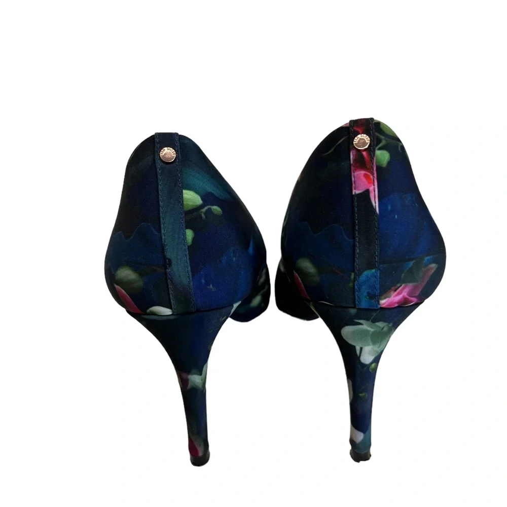 Ted Baker London Neevo 4 Pointed Heels - Fuchsia - Pink - Picture 7 of 10